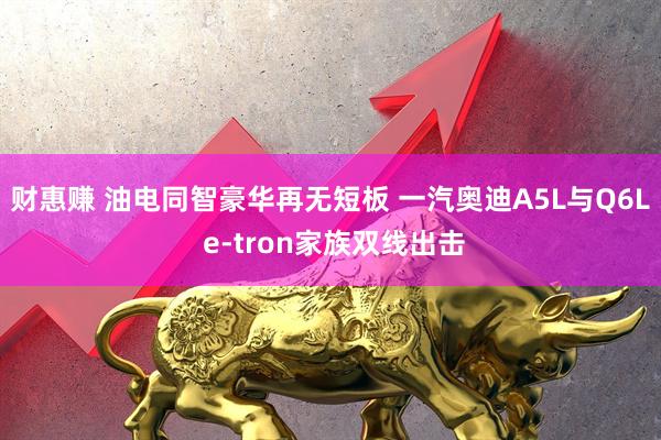 财惠赚 油电同智豪华再无短板 一汽奥迪A5L与Q6L e-tron家族双线出击